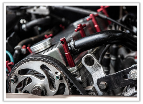 Picture of a diesel engine